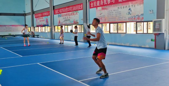体育比赛普洱市江城县举行2025年匹克球培训班(图3)